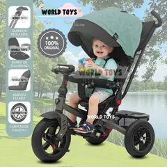 BABY - Triciclo Guiador para Niños «EVOLUTION» Edición Especial Light Green