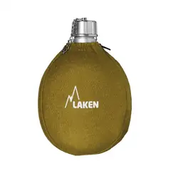 LAKEN - CANTIMPLORA ALUMINIO C FUNDA FIELTRO CAQUI 1L -