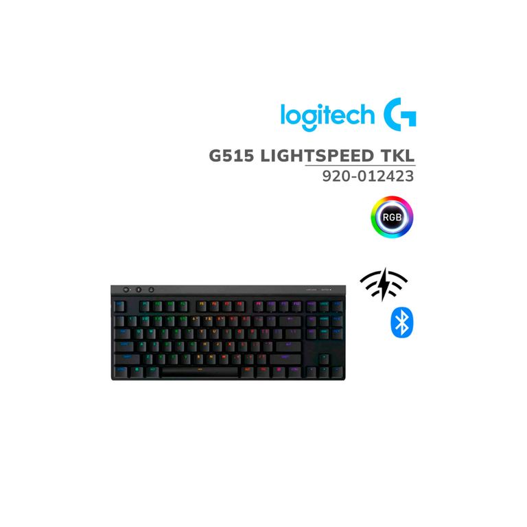 TECLADO G515 TKL LIGHTSPEEDBLUETOOTH LIGHTSYNC RGB NEGRO