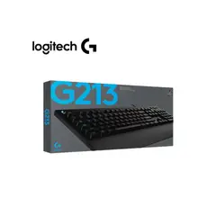 LOGITECH - TECLADO G213 PRODIGY RGB GAMING CON CABLE NEGRO