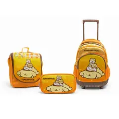 GENERICO - Set Mochirueda 3D POMPOMPURIN Scool