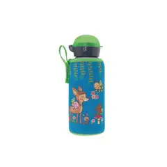 LAKEN - BOTELLA ALUMINIO HIT 0.45L Y FUNDA NEOPRENO BAMBINO -