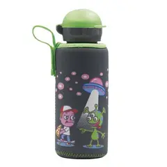 LAKEN - BOTELLA ALUMINIO HIT 0.45L Y FUNDA NEOPRENO OVNI -