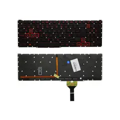 ACER - Teclado Para Laptop AN517-54 AN515-57 Genuino Power Iluminado Rojo Flex Delgado