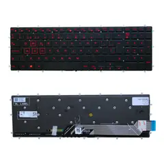 Dell - Teclado Para Laptop Inspiron 15-5565 7566 Genuino Iluminado