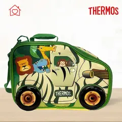 THERMOS - Lonchera termica para niños Safari Verde