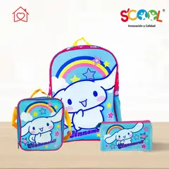 SCOOL - Set de Mochila Escolar Cinnamoroll