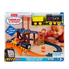 THOMAS AND FRIENDS - Pista Motorizada Construcción Diesel