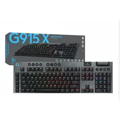 LOGITECH - Teclado G915 X Lightspeed Wireless BLACK