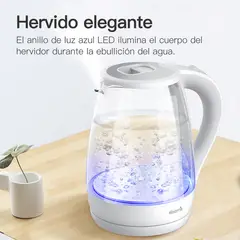 Deerma - Hervidor Eléctrico de vidrio 1.7 L DEM-SH30W