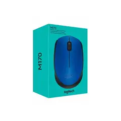 LOGITECH - MOUSE M170 INALAMBRICO USB A AZUL