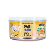PREMIUM - Par Pets Gato Paté Pollo y Arveja 160 gr