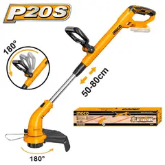 INGCO TOOLS - CORTADORA DE CÉSPED INGCO 20V 300MM CGTLI20018
