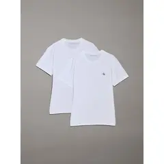 CALVIN KLEIN - 2 PACK MONOLOGO T-SHIRT CK