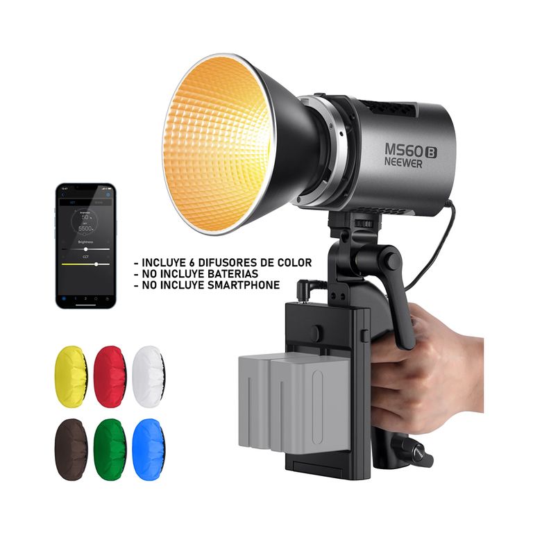 Luz Continua de Estudio Neewer MS60B Bi-Color