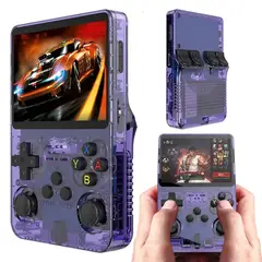 GENERICO - Consola Portatil Retro Game R36S 128GB Morado