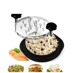 GENERICO - DESMENUZADOR DE POLLO VERDURA Y CARNE GIRATORIO MANUAL