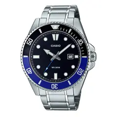 CASIO - MDV-107D-1A2VDF - RELOJ PARA HOMBRE ACERO INOXIDABLE PLATEADO - CAS-250