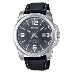 CASIO - MTP-1314L-8AVDF RELOJ PARA HOMBRE CUERO NEGRO - CAS-254