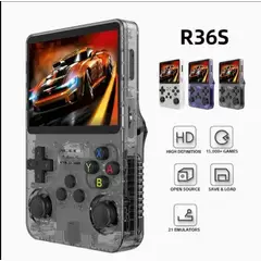 GENERICO - Consola Portatil Retro Game R36S 128GB Negro