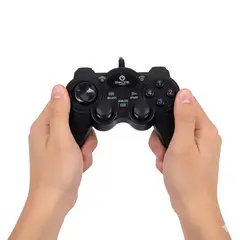 ENKORE - Control Gamer USB Con Joysticks Analógicos ENK G300