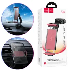 HOCO - Holder Soporte de Celular y Tablet para Auto H68 Base de Ventosa