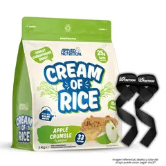 APPLIED NUTRITION - Crema de Arroz 1 KG - Apple Crumble + Straps