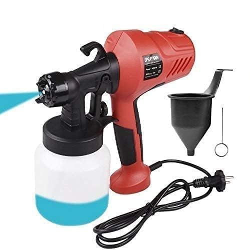 Pistola para Pintar Eléctrica 400W - Pulverizador de Pintura 800ml con Boquilla Ajustable