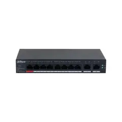 DAHUA - DH-CS4010-8GT-110 Switch Gigabit PoE++ de Escritorio 10 Puertos Administrado por Nube