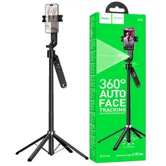 HOCO - Palo Selfie con Trípode Gimbal 360° Seguimiento Facial Automático K32