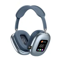 GENERICO - Audífonos Inalámbricos Diseño Moderno Tipo Vincha Color Azul
