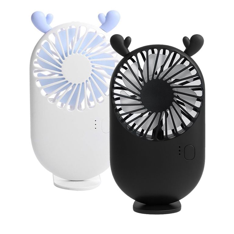 Pack 2 Ventiladores portátil con Batería Recargable