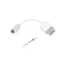 GENERICO - ADAPTADOR DE AURICULARES USB TIPO C A JACK 3,5 CONVERTIDOR