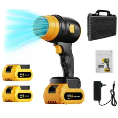 SEISA - Sopladora Electrica Turbo Alta Potencia 48V 2 Baterias