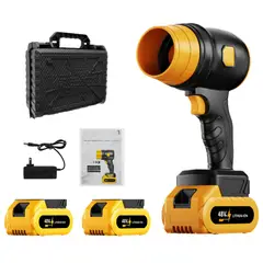 GENERICO - Sopladora Electrica Turbo Alta Potencia 48V 2 Baterias