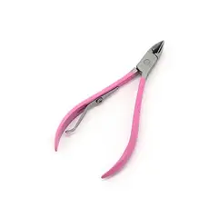 GENERICO - CORTA CUTICULA ALICATE MANICURIA ROSADO