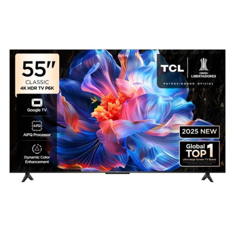 Televisor 55'' UHD 4K Google TV 55P6K 2025