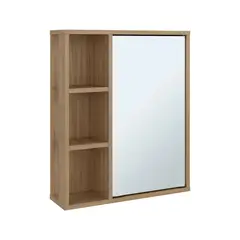 PELIKANO - Repisa De Baño Select Melamina Maderado 60x50cm