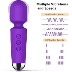 OEM - Vibrador Clítoris Masajeador de Silicona Ergonómico Relajación Profunda - Resistente al Agua IPX7
