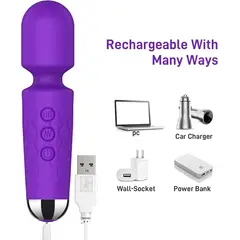 OEM - Vibrador Clítoris Masajeadora de Alta Intensidad para Bienestar Personal - Recargable y Silenciosa