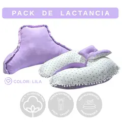 GENERICO - Pack de Lactancia Premium I Color Lila