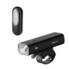 ROCKBROS - Pack de Luz Delantera 200lm y Trasera
