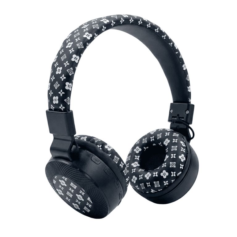 Audífonos Inalámbricos AKZ 605 Estilo Retro Vincha Plegable Negro