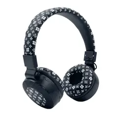 GENERICO - Audífonos Inalámbricos AKZ 605 Estilo Retro Vincha Plegable Negro