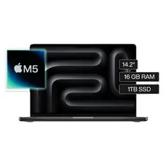 APPLE - MacBook Pro M5 10CPU 10GPU 16GB 1TB SSD Space Black 14.2""