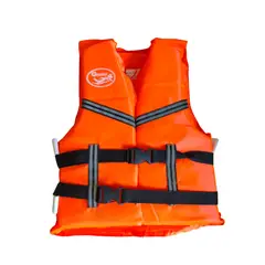 GRAVITAL - Chaleco Salvavidas con silbato sin cuello Naranja Para Niños