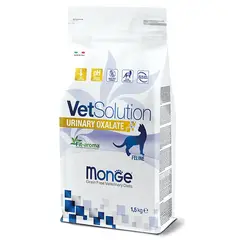 MONGE - Vet Solution Feline Urinary Oxalate 1.5kg - Cálculos Oxalato, Gatos