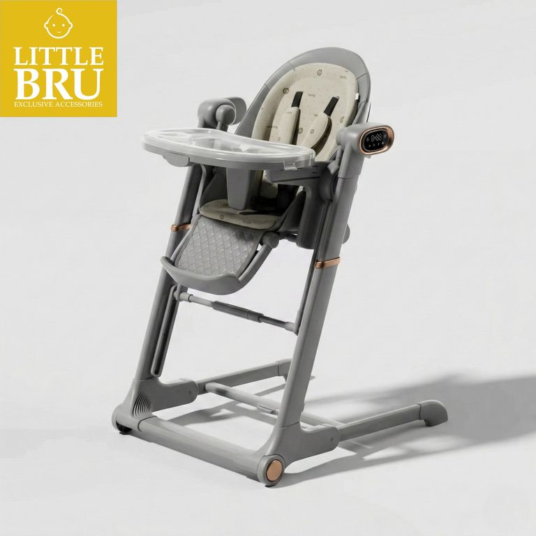 Silla de Comer y Columpio Eléctrico 4 en 1 Kinetic V6