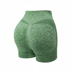 GENERICO - Short Faja Deportivo Push Up Levanta Pompis Fitness Color Verde