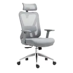 GENERICO - Silla Ergonómica de Escritorio Vigo Pro Gris